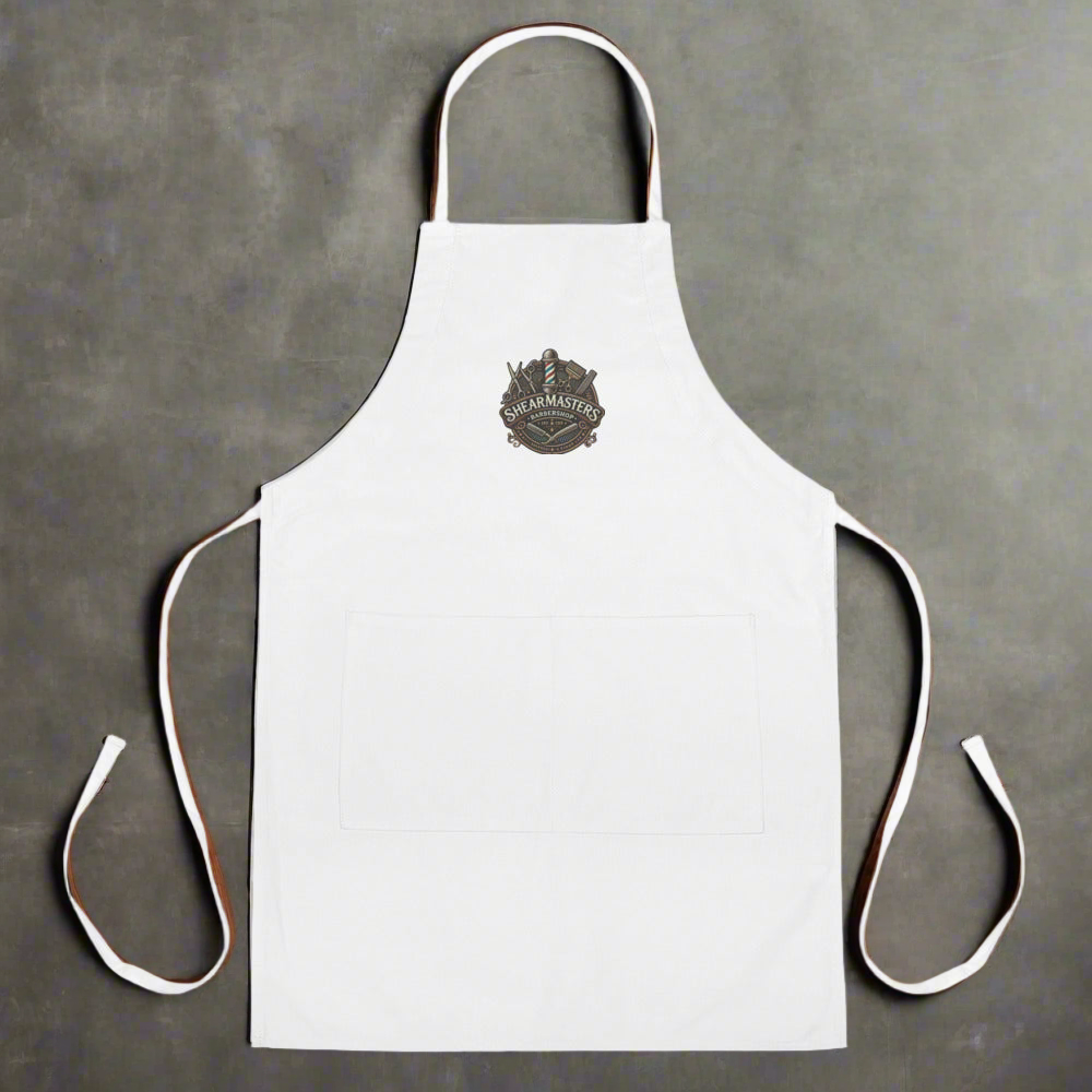 Embroidered Barber Apron