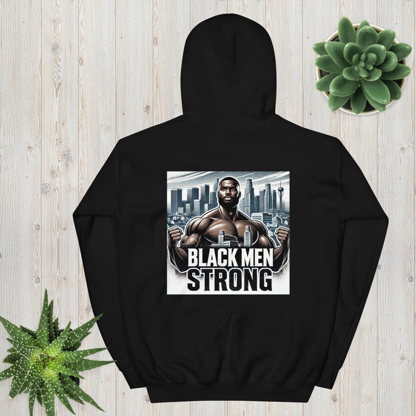 Blk Men Strong Unisex Hoodie