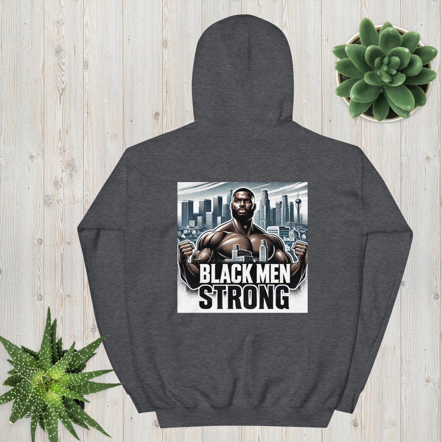 Blk Men Strong Unisex Hoodie