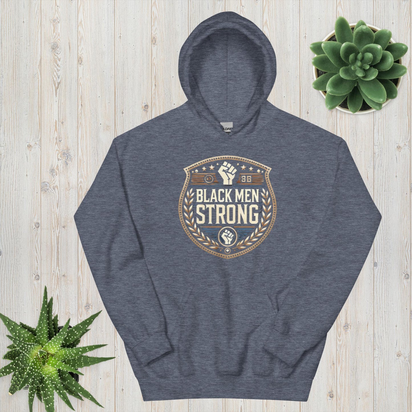 Blk Men Strong Unisex Hoodie