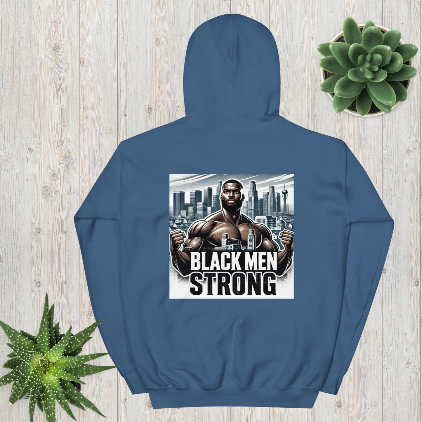 Blk Men Strong Unisex Hoodie