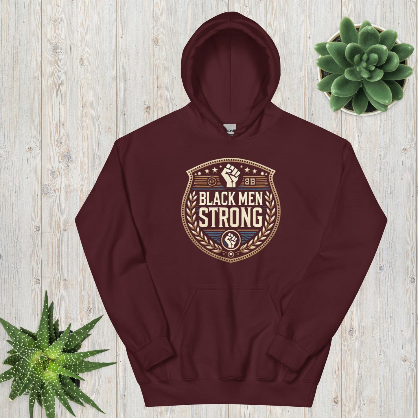 Blk Men Strong Unisex Hoodie