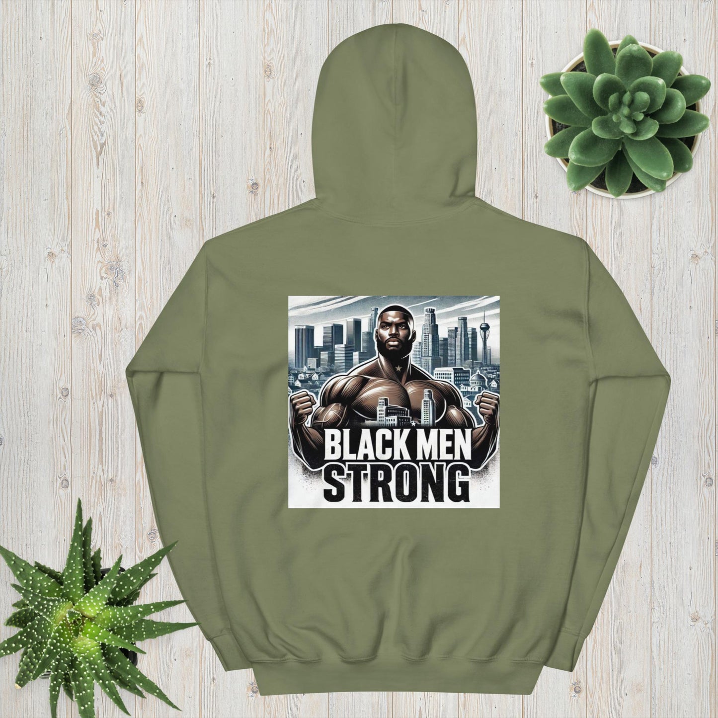 Blk Men Strong Unisex Hoodie