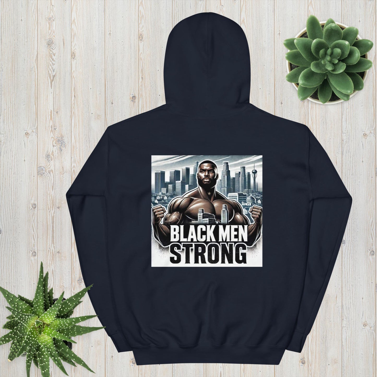 Blk Men Strong Unisex Hoodie