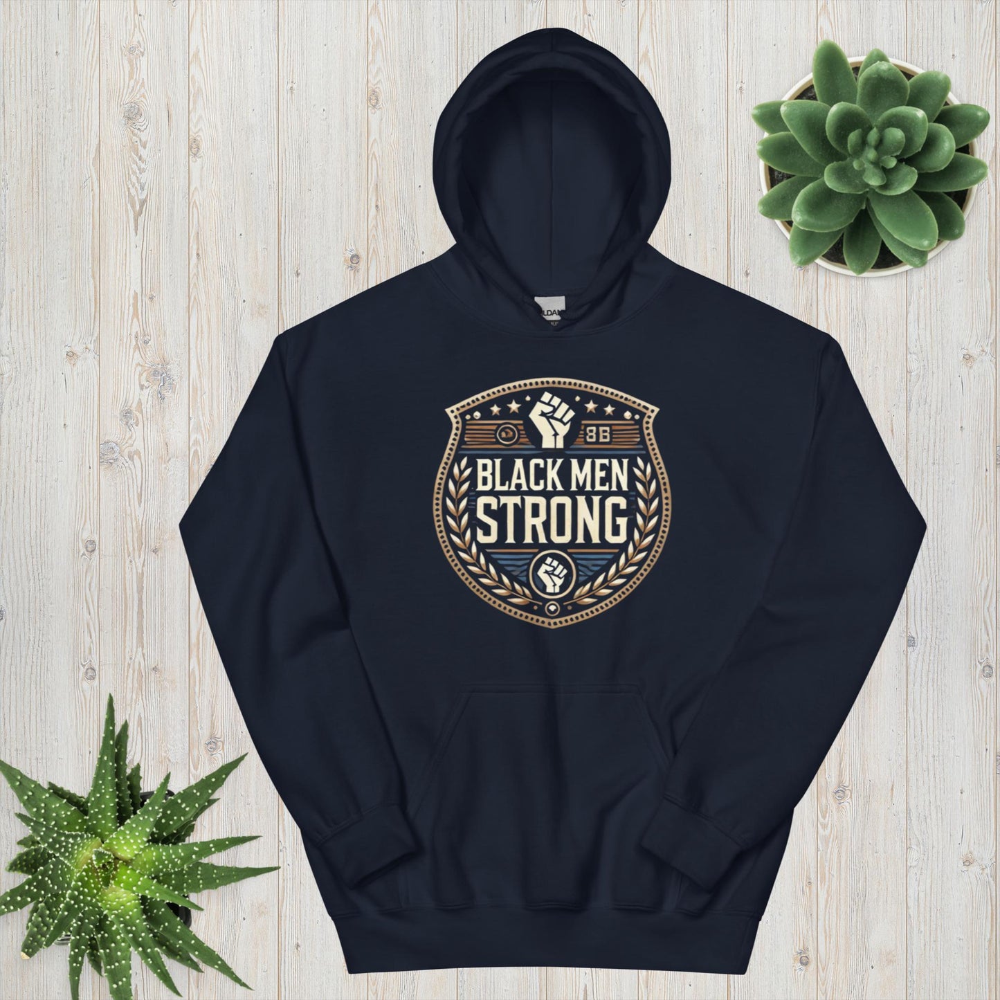 Blk Men Strong Unisex Hoodie