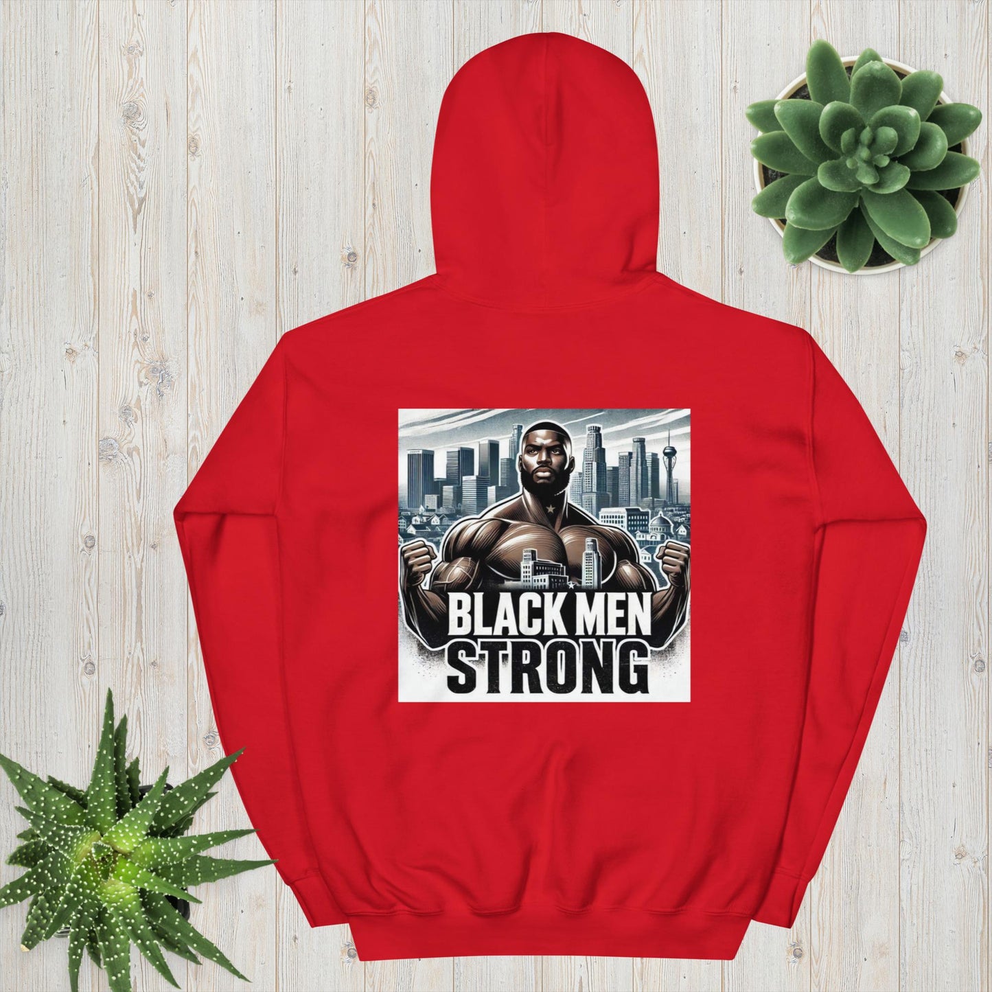 Blk Men Strong Unisex Hoodie