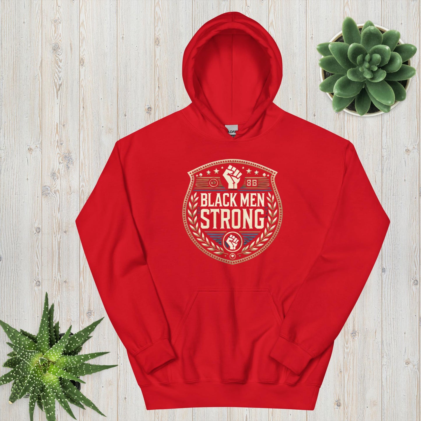 Blk Men Strong Unisex Hoodie