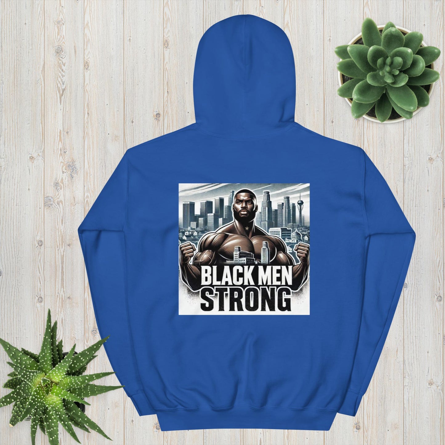 Blk Men Strong Unisex Hoodie