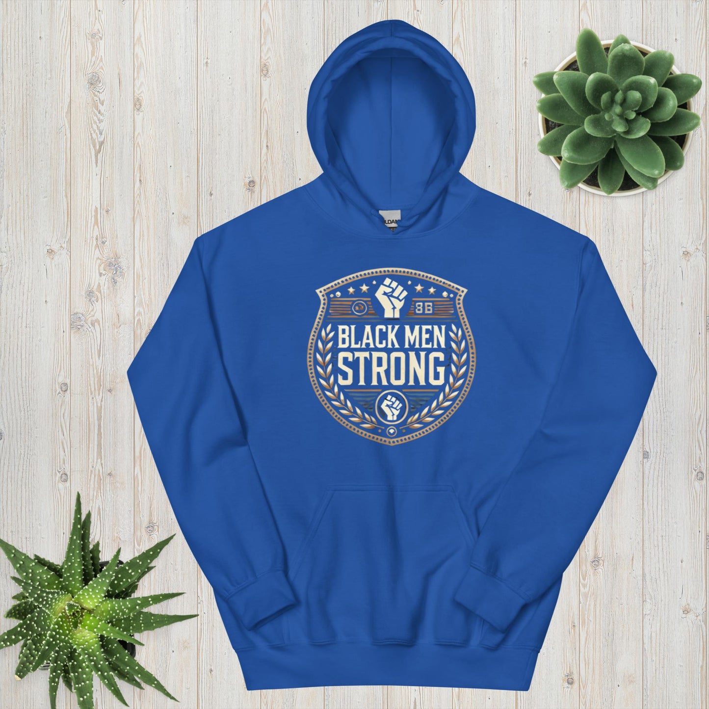 Blk Men Strong Unisex Hoodie