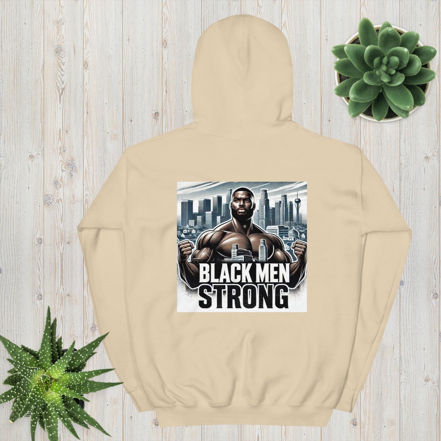 Blk Men Strong Unisex Hoodie