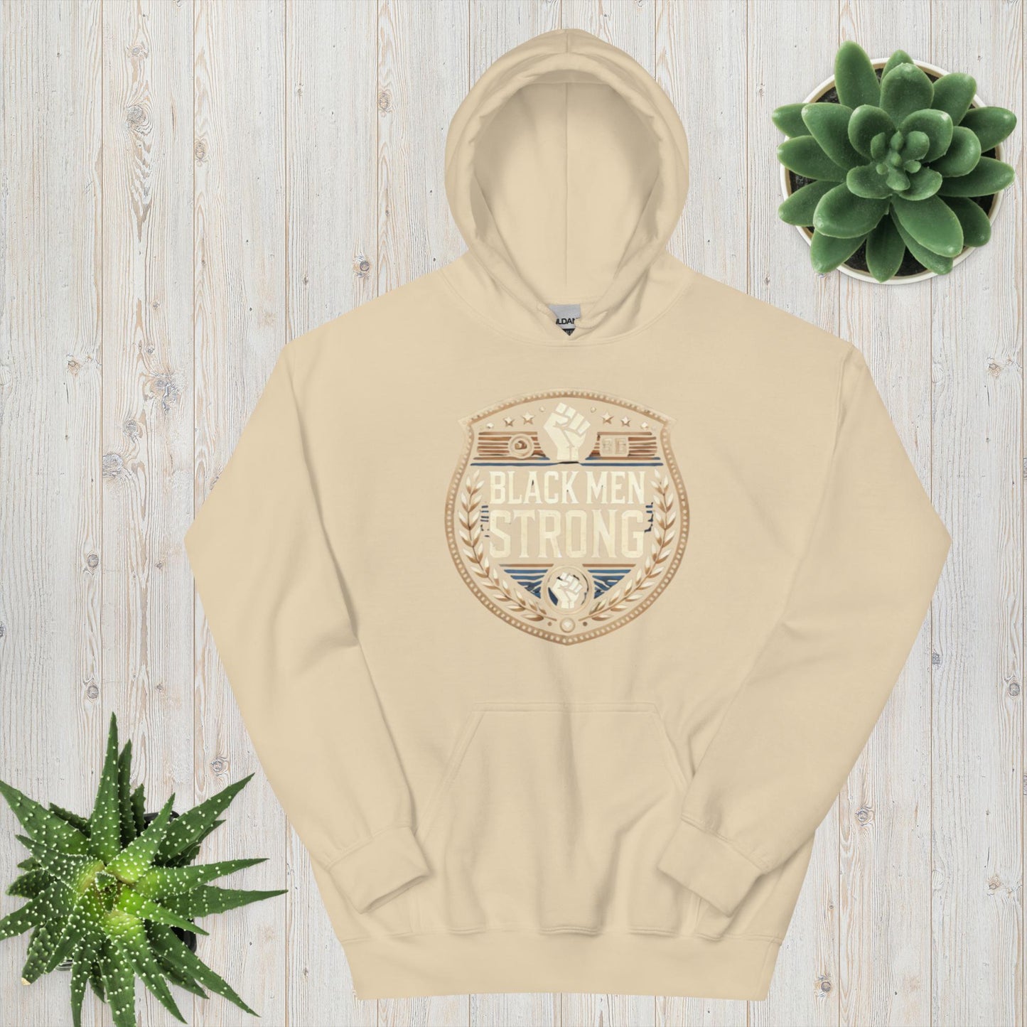 Blk Men Strong Unisex Hoodie
