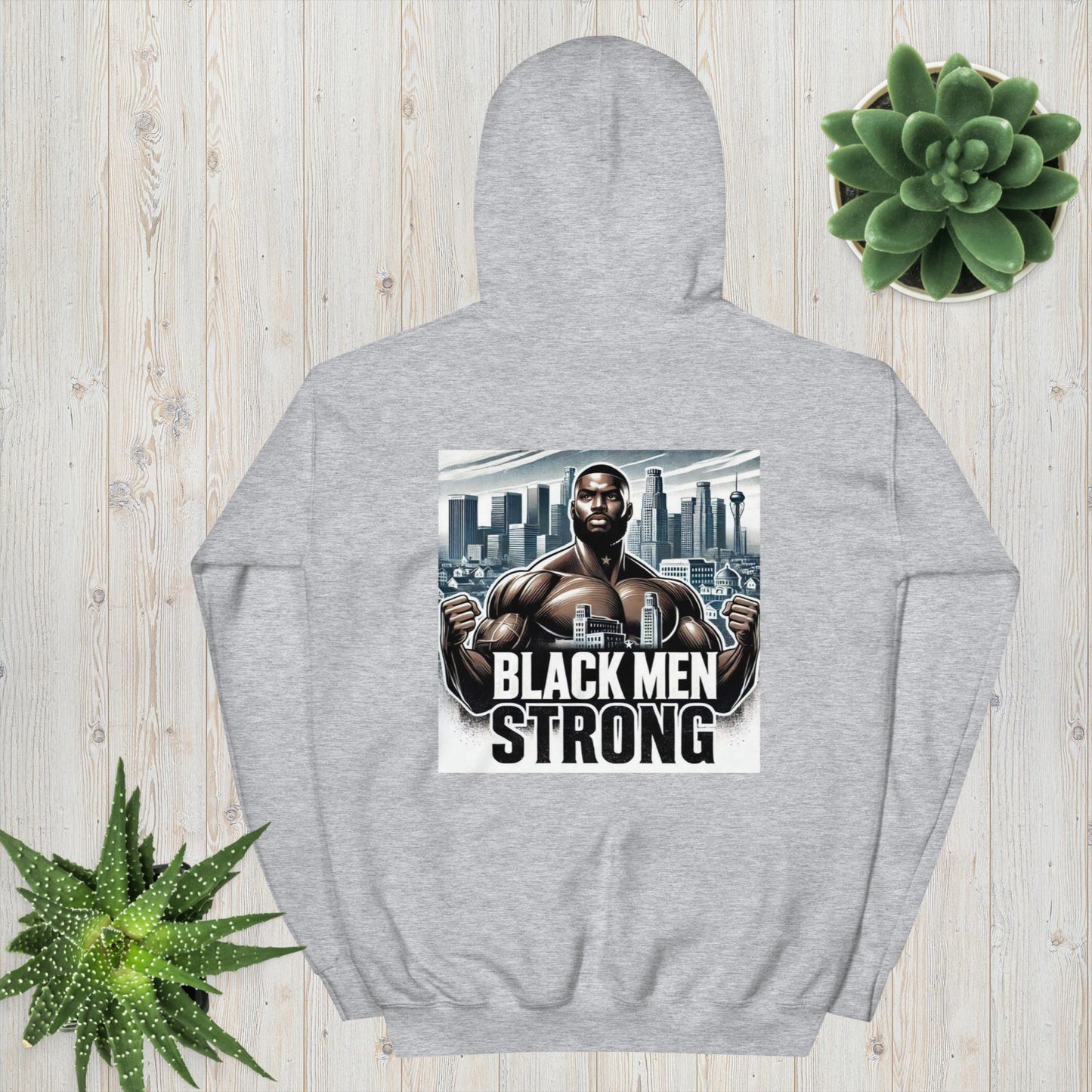 Blk Men Strong Unisex Hoodie