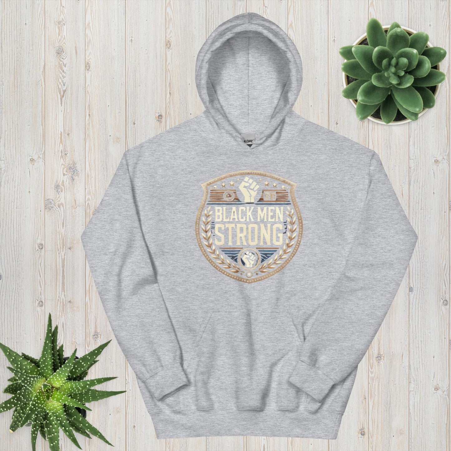 Blk Men Strong Unisex Hoodie