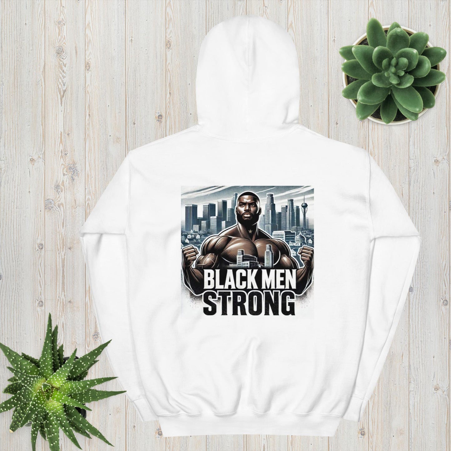 Blk Men Strong Unisex Hoodie