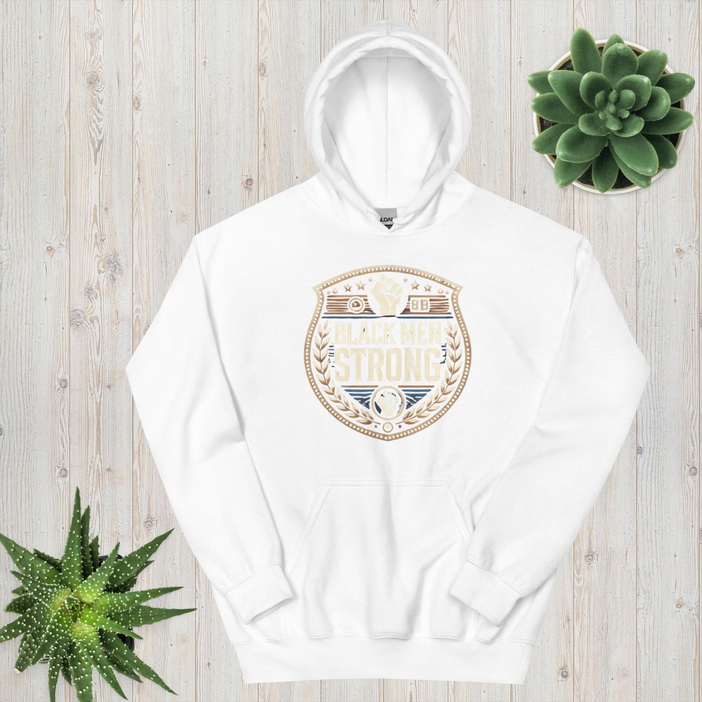 Blk Men Strong Unisex Hoodie
