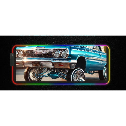 64 chevy Mouse pad Led