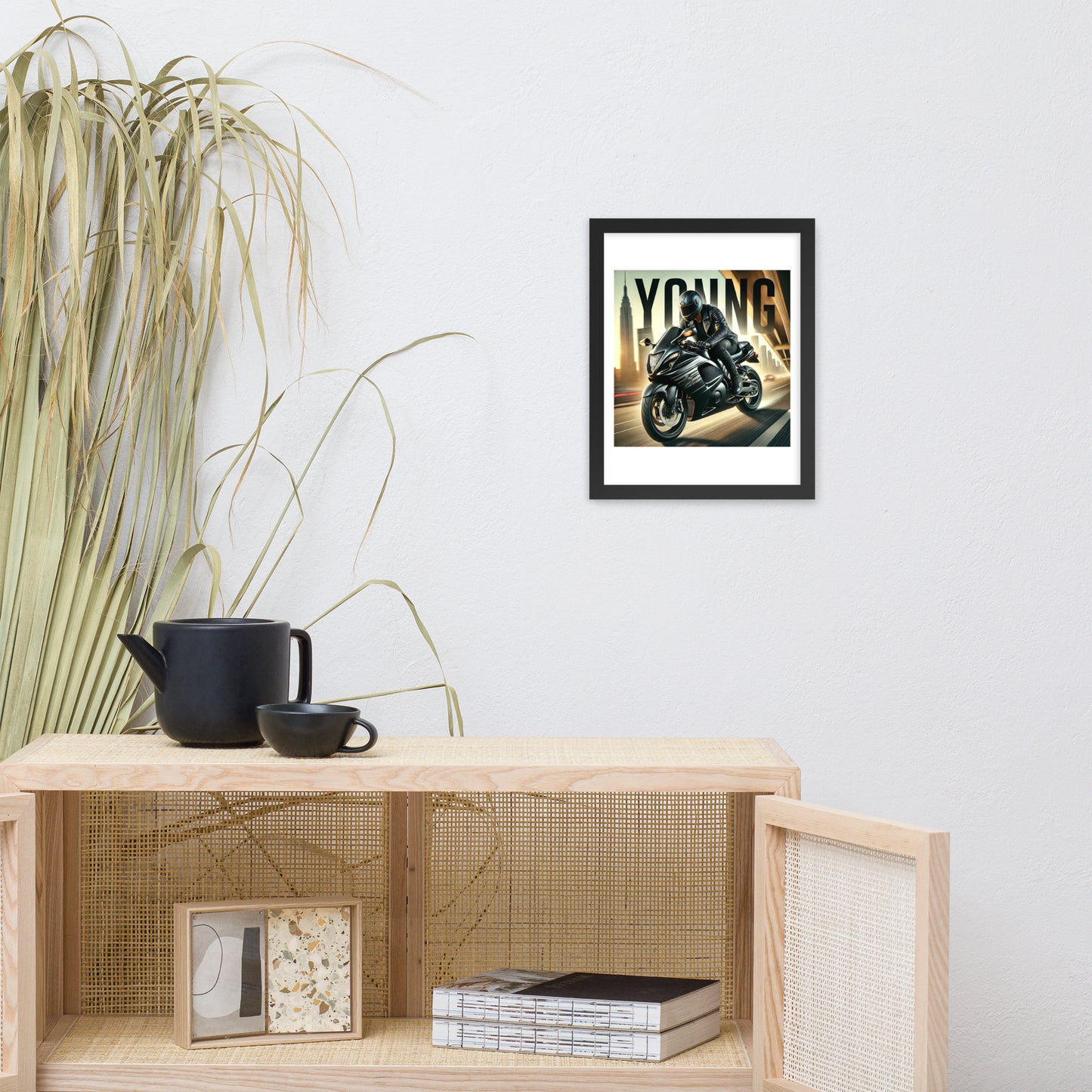 Suzuki Hayabusa Framed poster