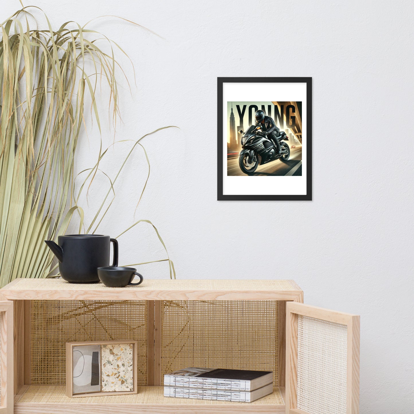 Suzuki Hayabusa Framed poster