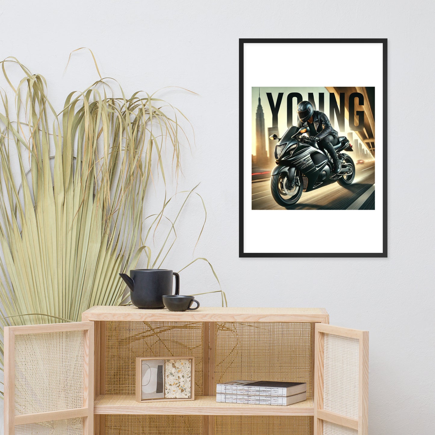 Suzuki Hayabusa Framed poster