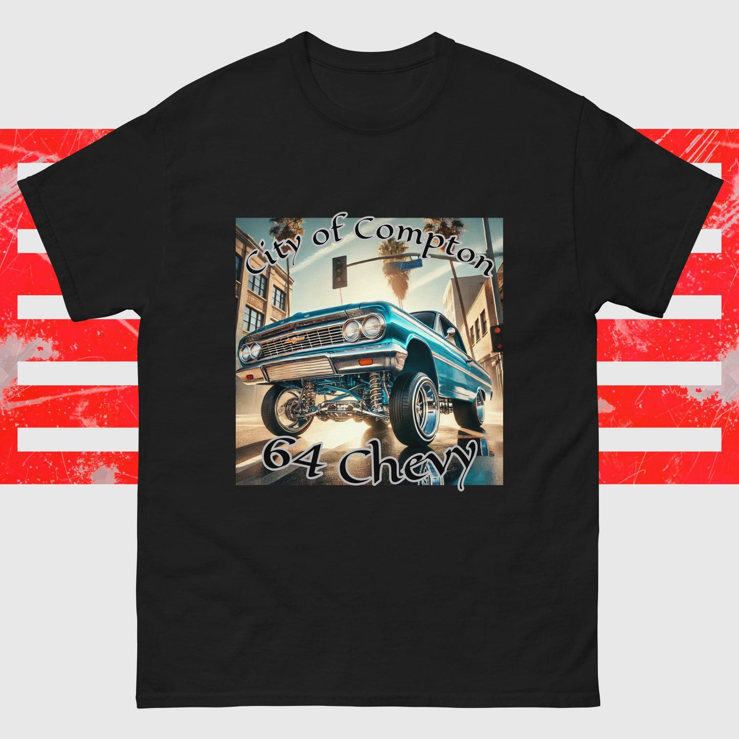 City of Compton 64 chevy Unisex classic tee