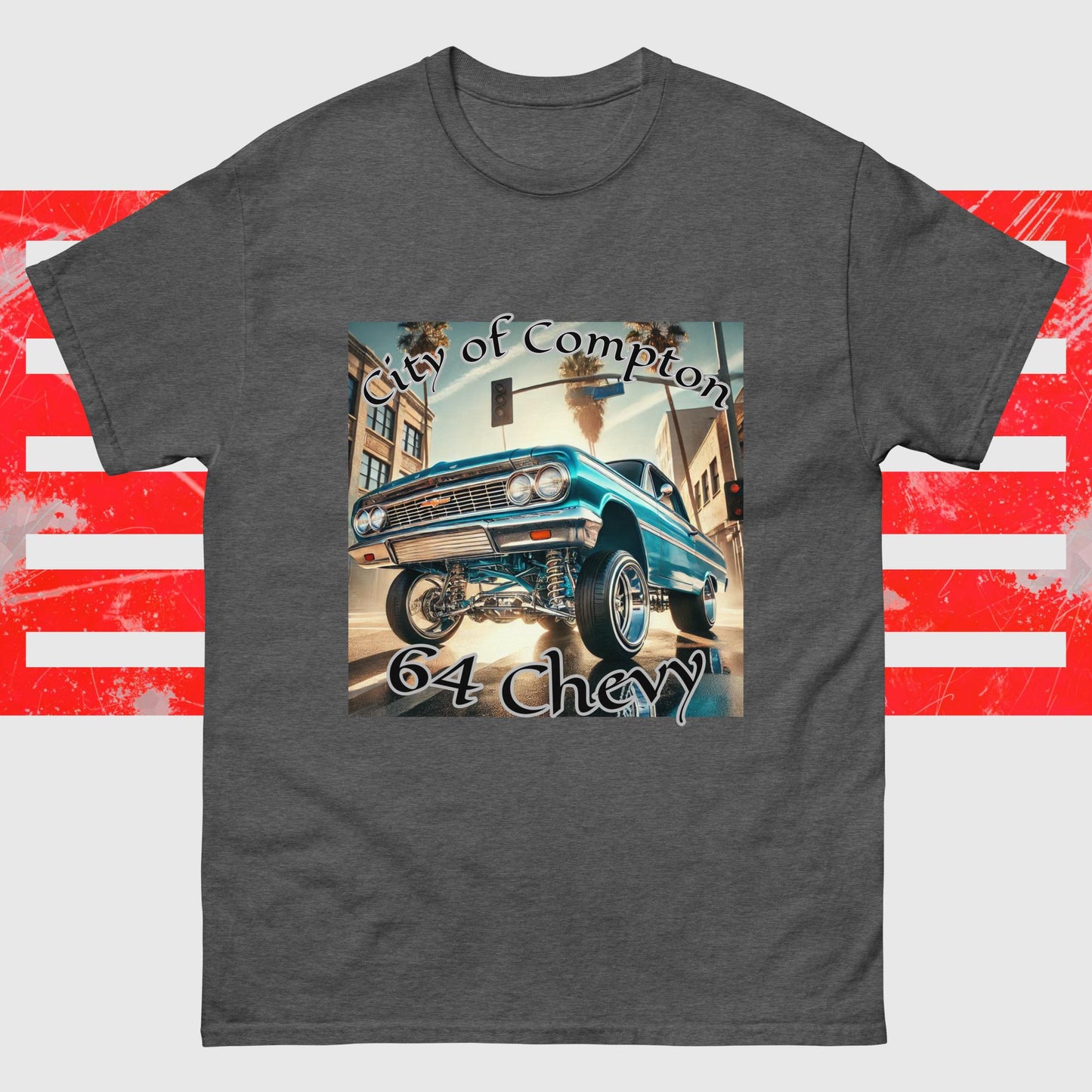 City of Compton 64 chevy Unisex classic tee