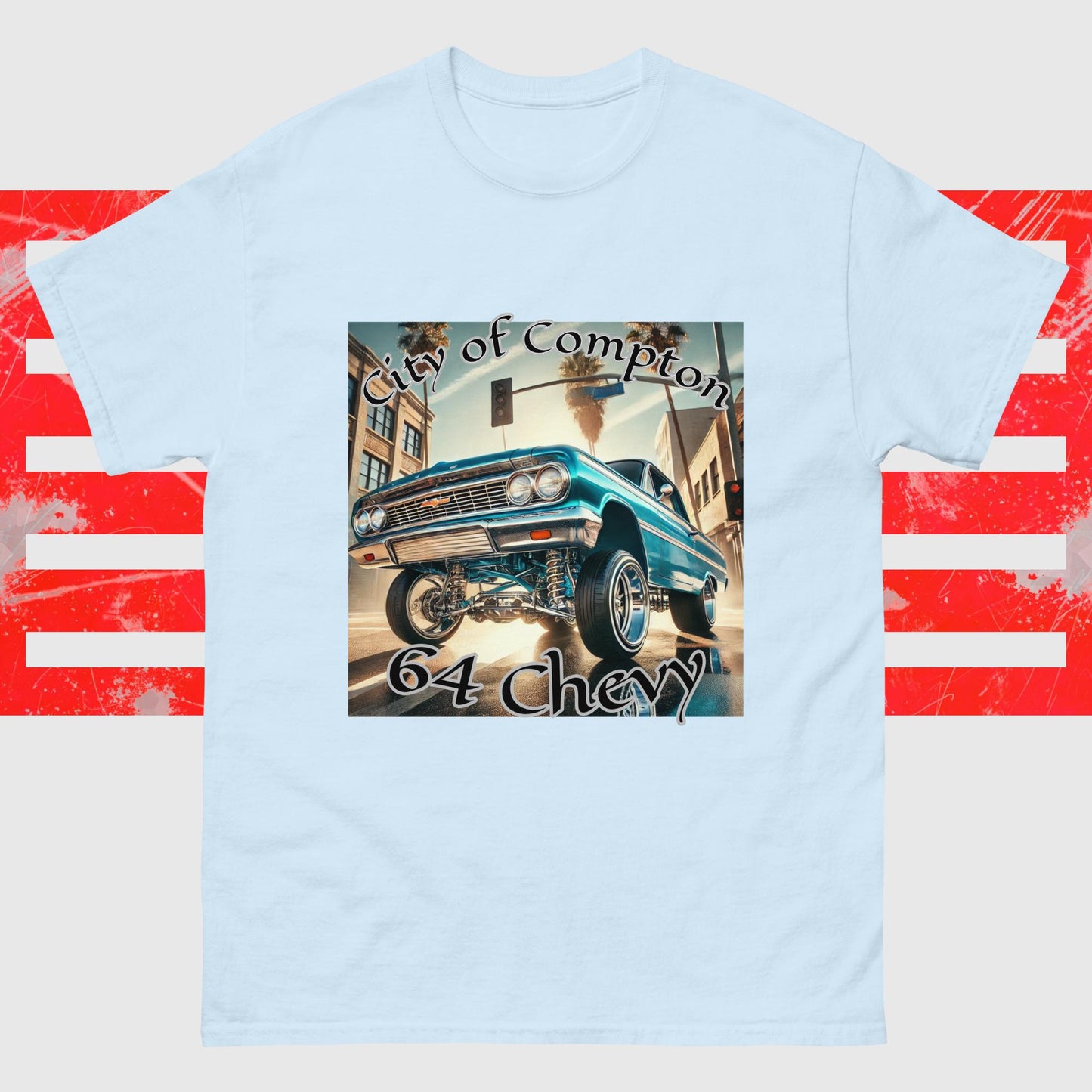 City of Compton 64 chevy Unisex classic tee