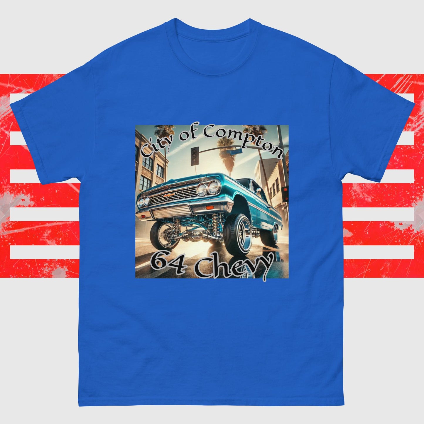 City of Compton 64 chevy Unisex classic tee