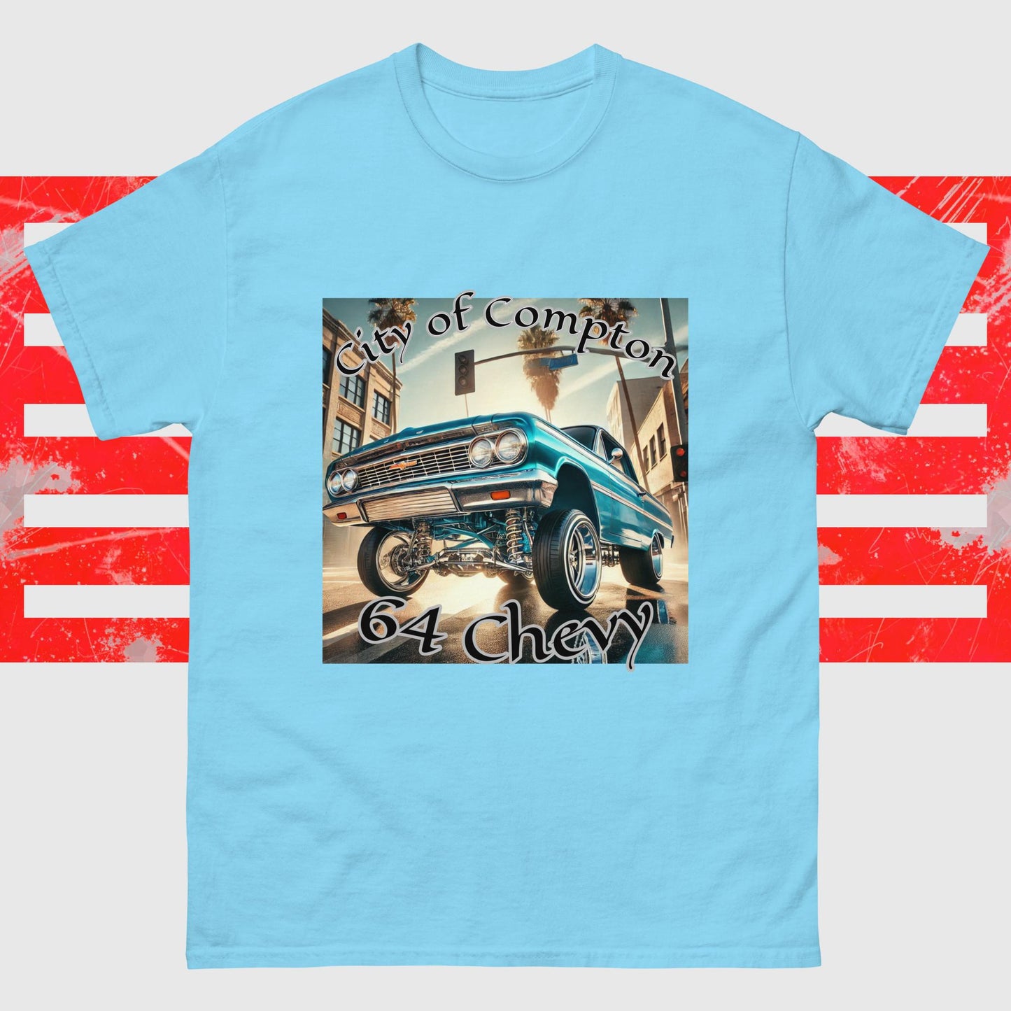 City of Compton 64 chevy Unisex classic tee