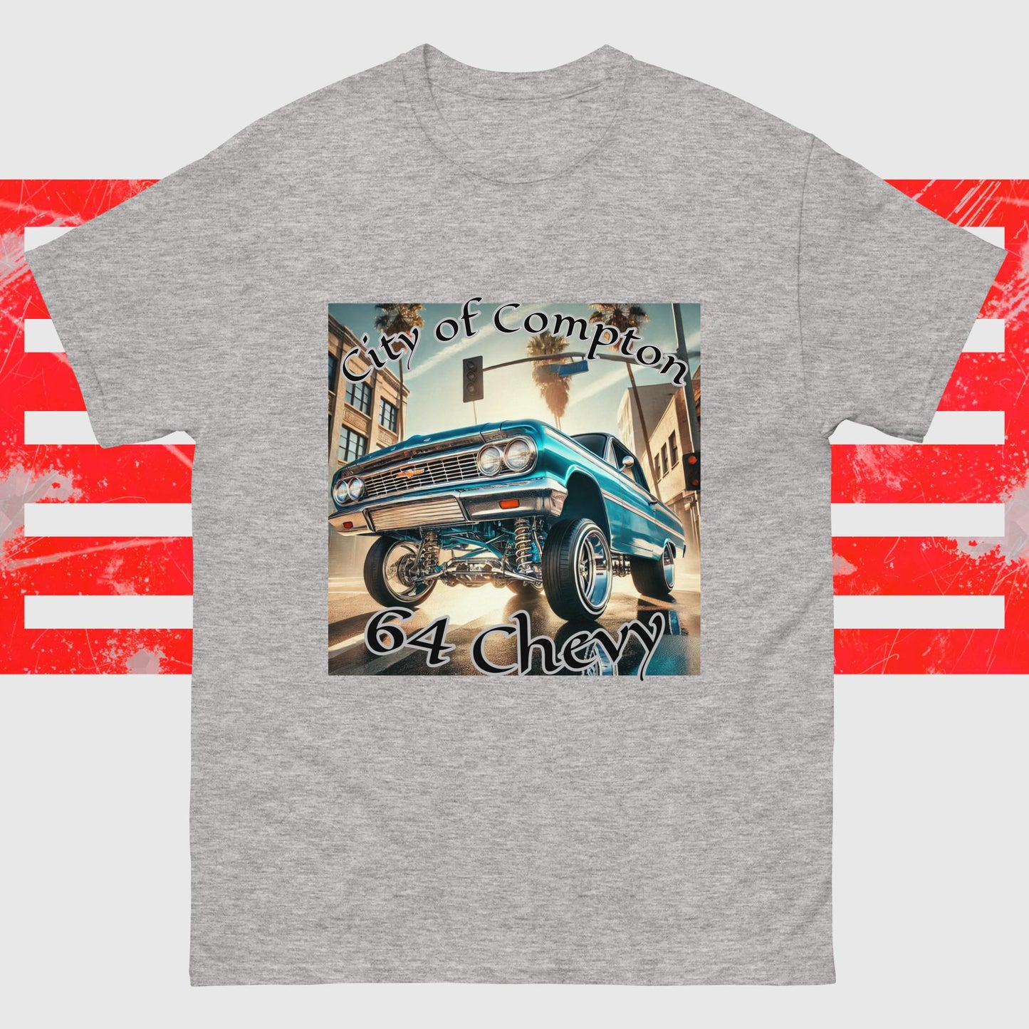 City of Compton 64 chevy Unisex classic tee