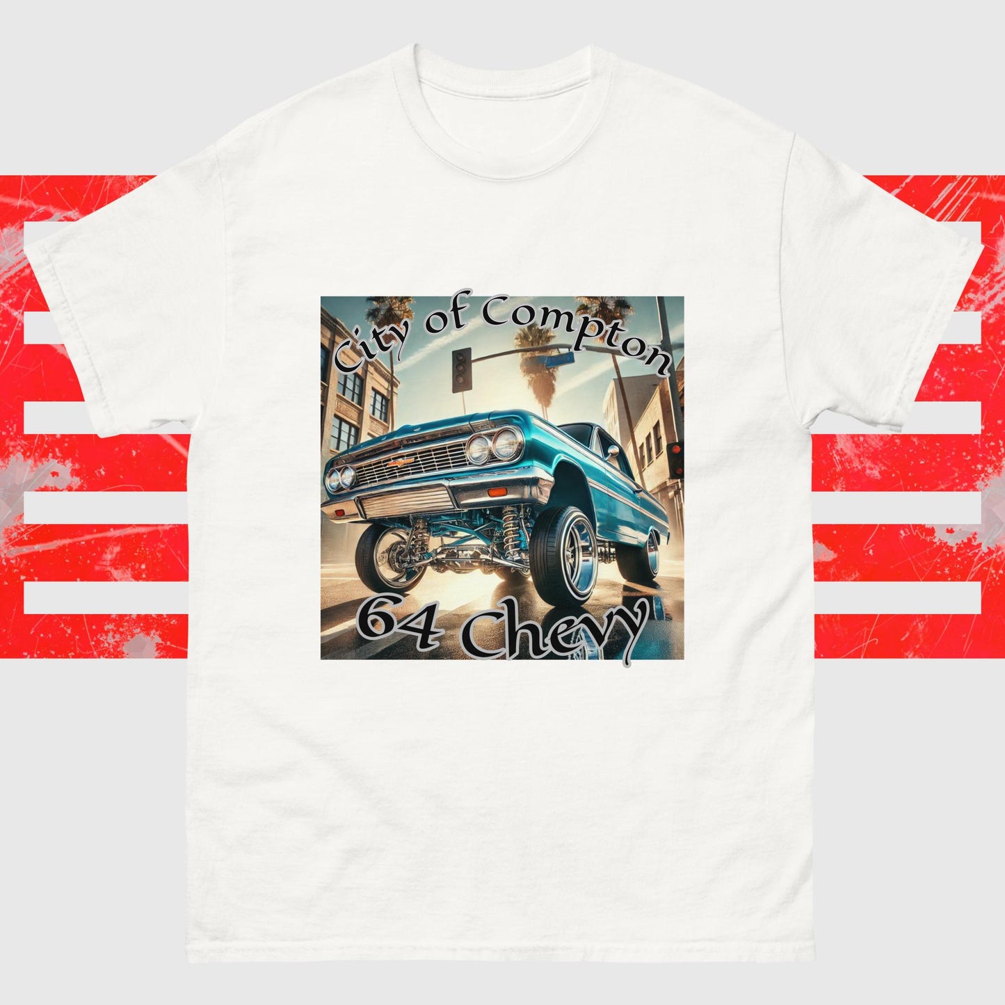 City of Compton 64 chevy Unisex classic tee