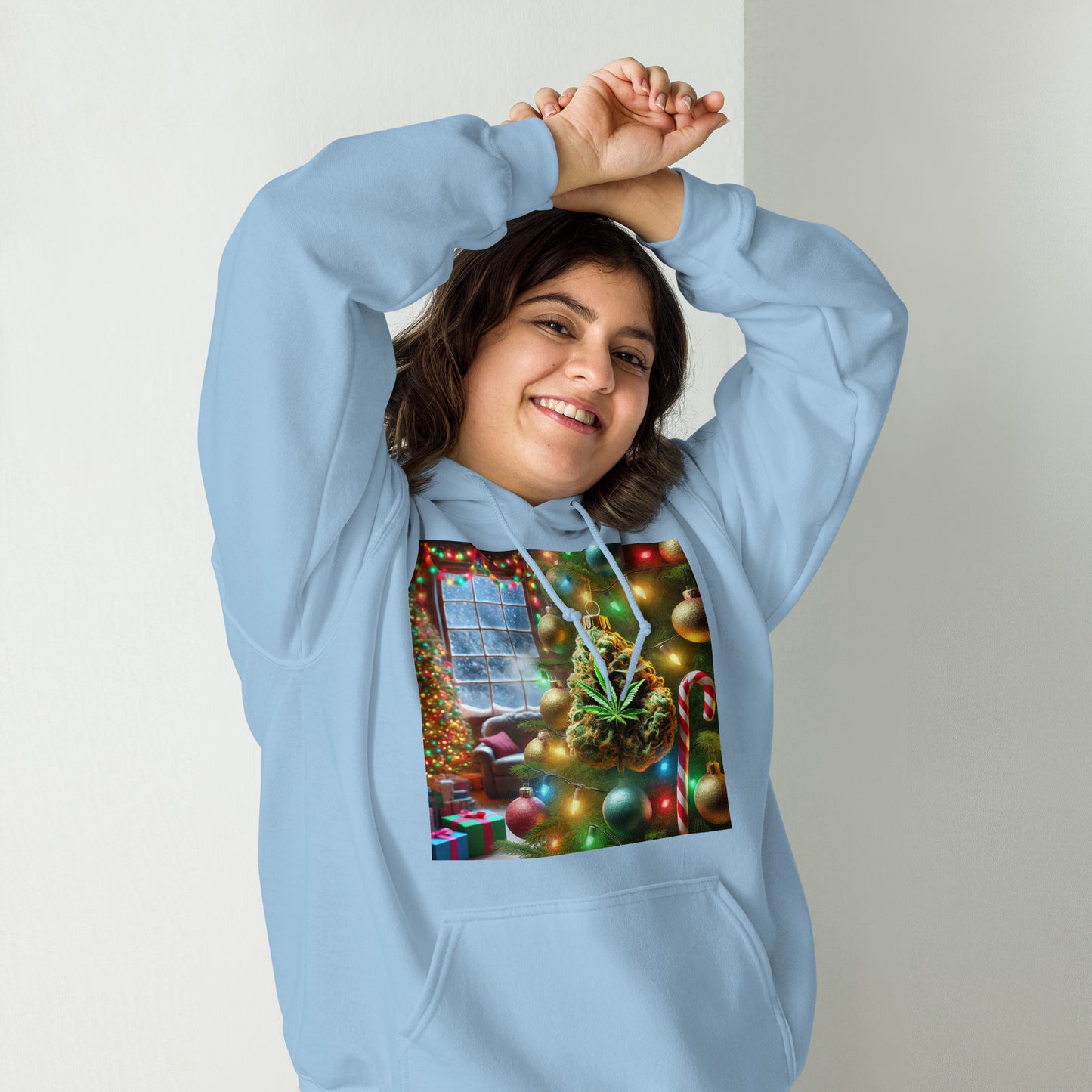 Cannabis xmas Unisex Hoodie