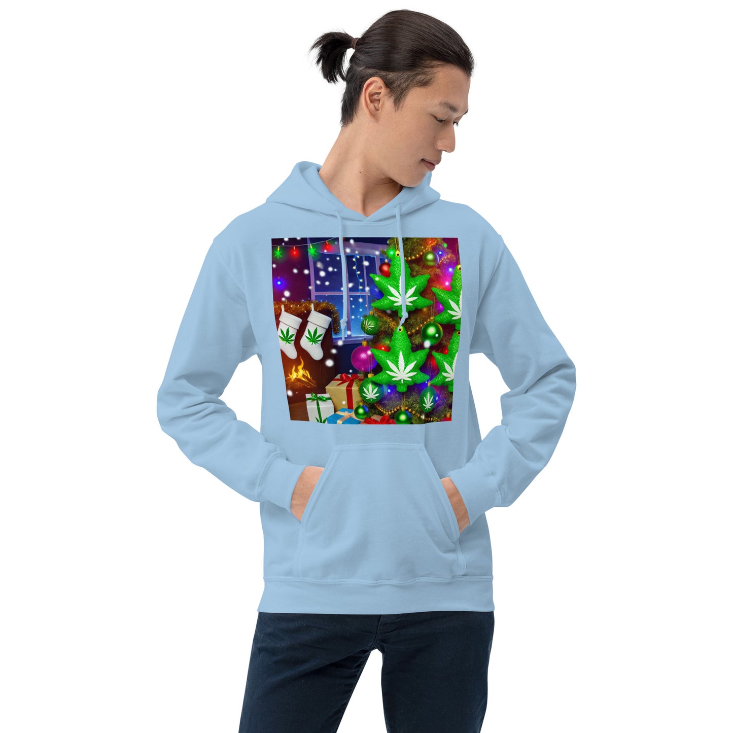 Cannabis xmas Unisex Hoodie