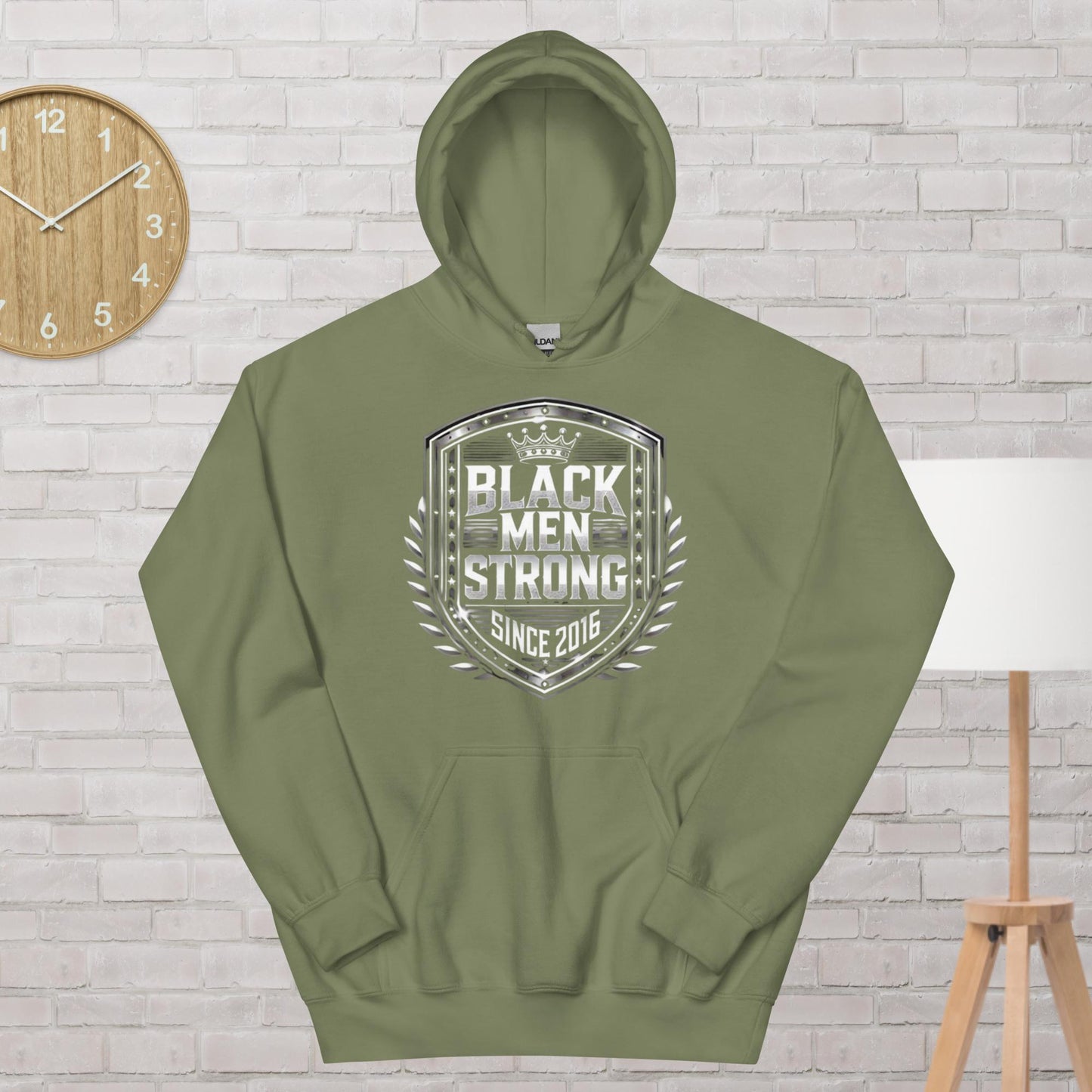 Black Men Strong Unisex Hoodie