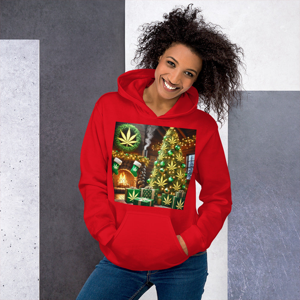 Cannabis xmas Unisex Hoodie