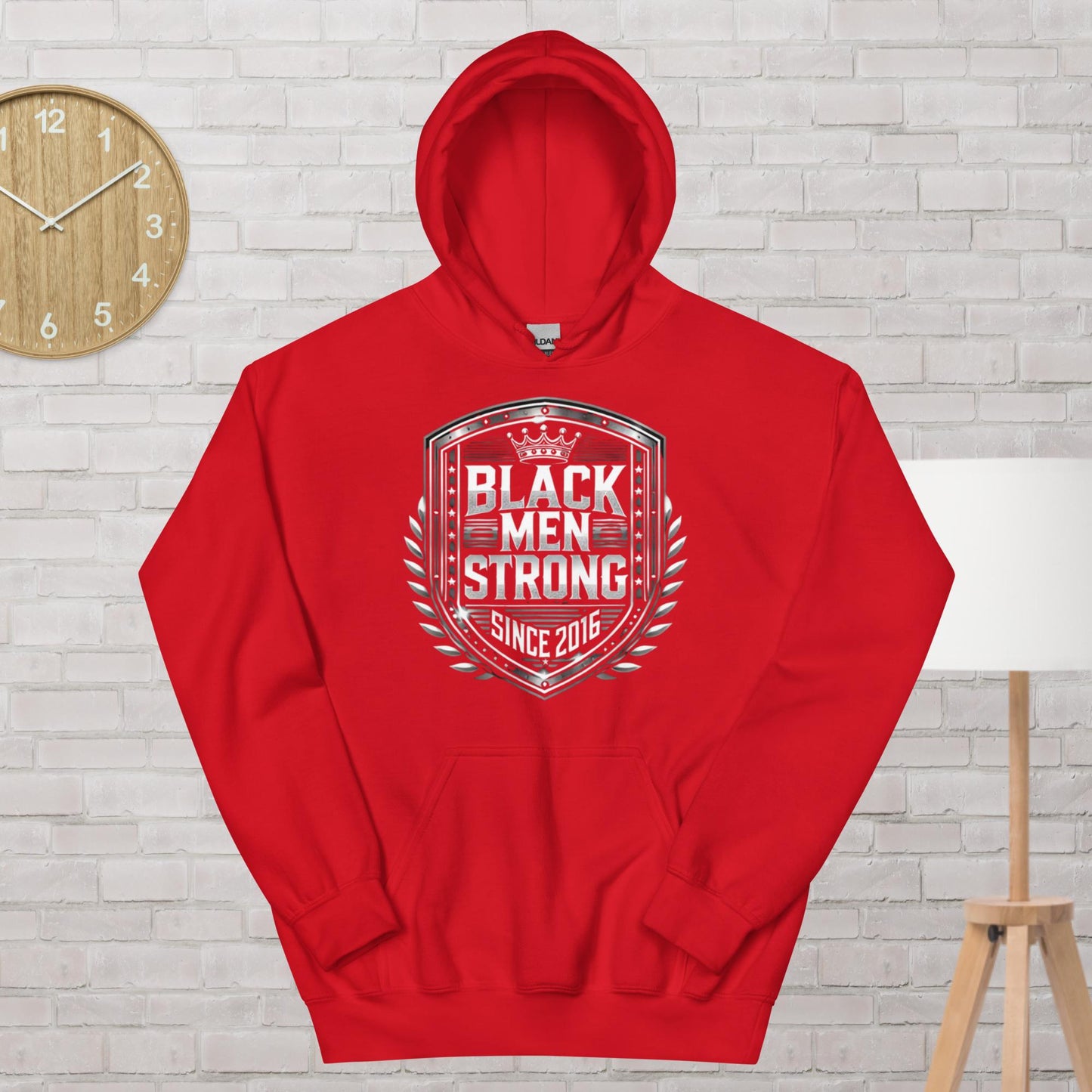 Black Men Strong Unisex Hoodie