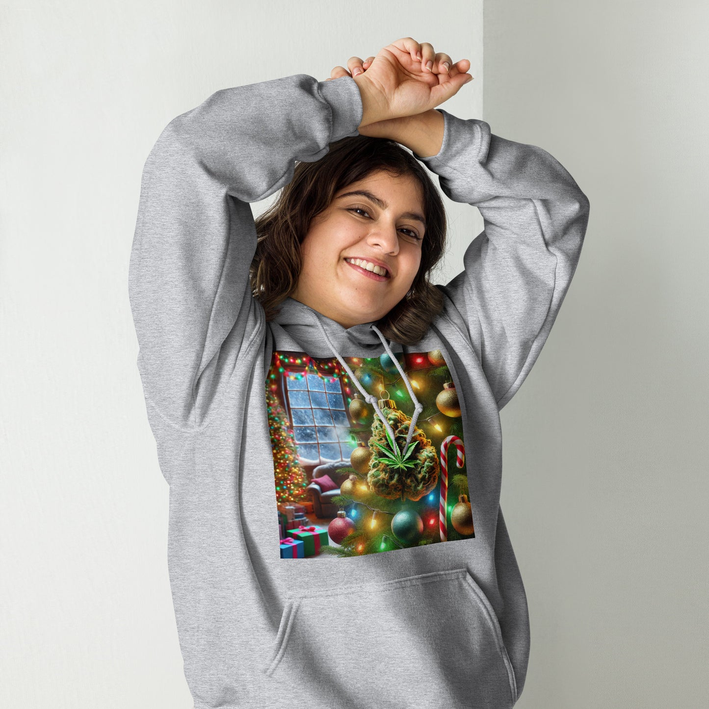 Cannabis xmas Unisex Hoodie