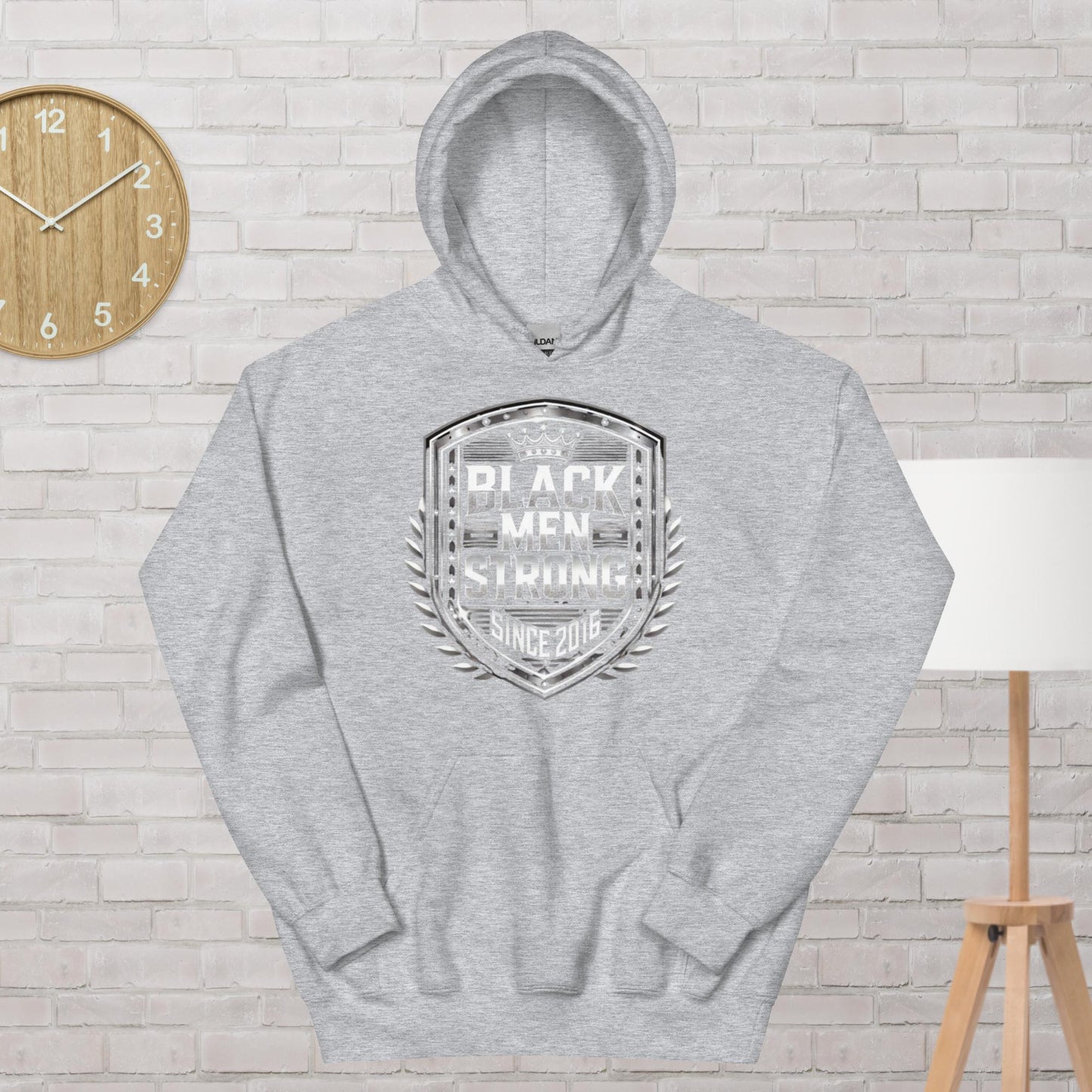 Black Men Strong Unisex Hoodie