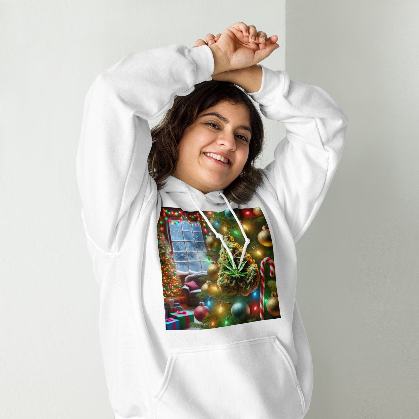 Cannabis xmas Unisex Hoodie