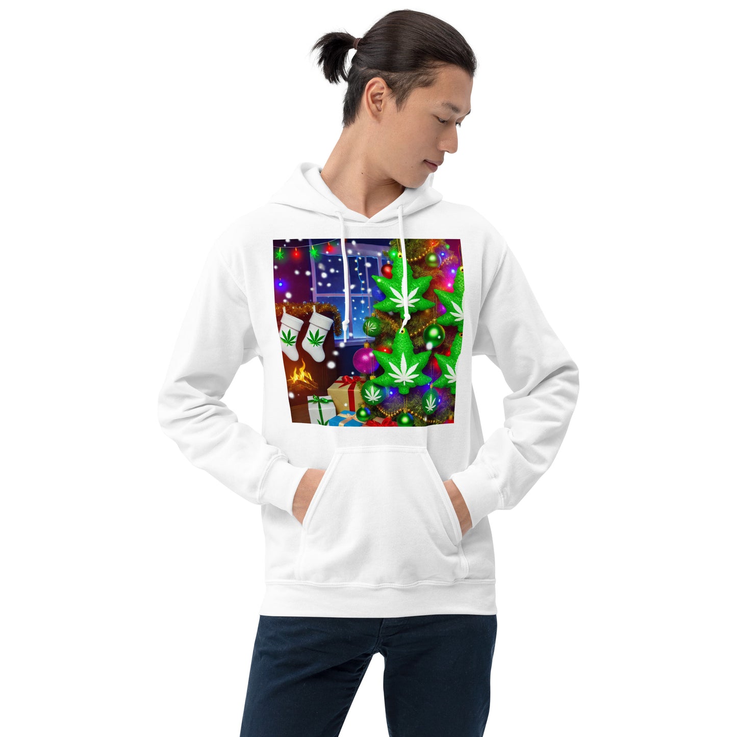 Cannabis xmas Unisex Hoodie