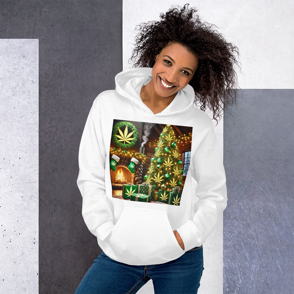 Cannabis xmas Unisex Hoodie